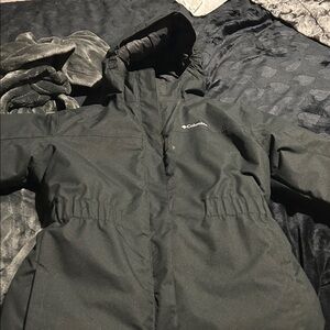 Columbia Black Quilted Jacket